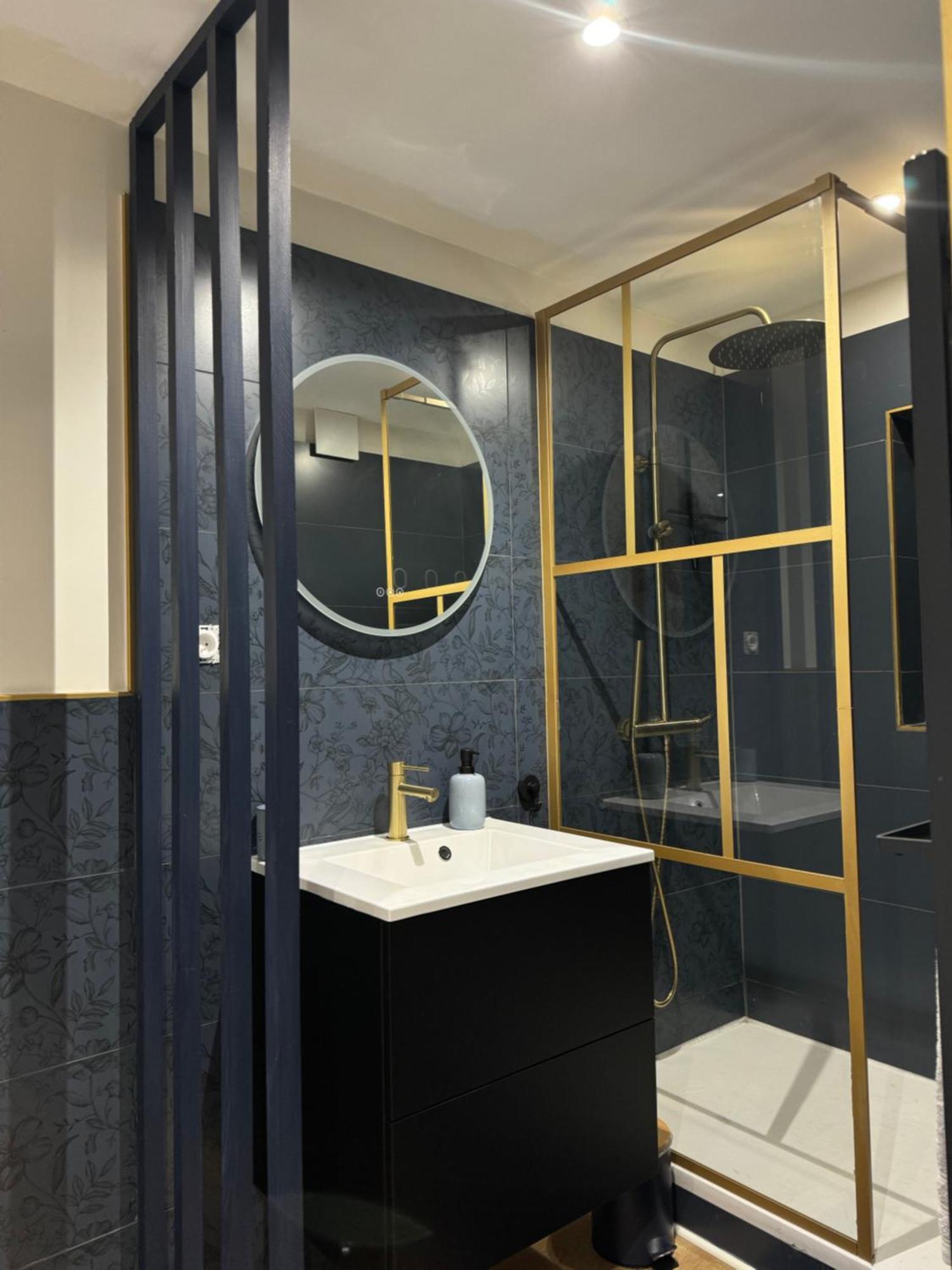 Nancy Blue Stan Apartment Bagian luar foto